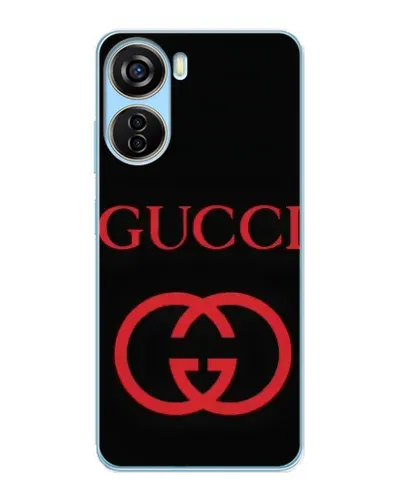Чохол для ZTE V40 Design з картинкою «Gucci — червоний логотип»