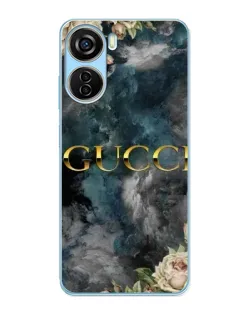Чохол для ZTE V40 Design з картинкою «Абстрактні квіти Gucci»