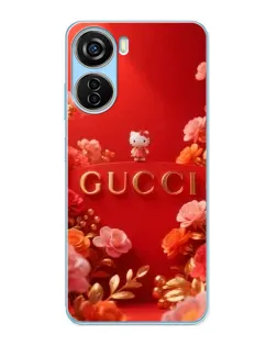 Чохол для ZTE V40 Design з картинкою «Gucci — золотий сад»