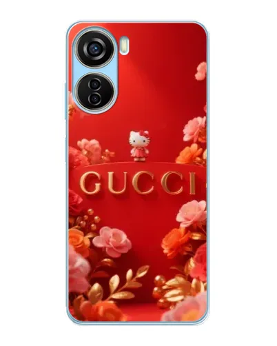Чохол для ZTE V40 Design з картинкою «Gucci — золотий сад»
