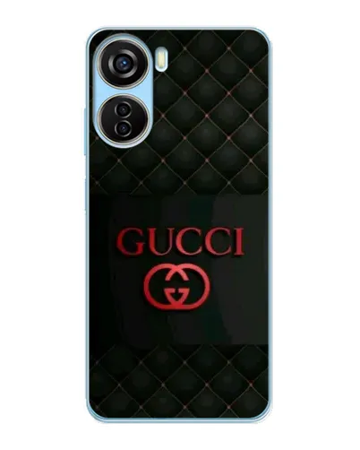 Чохол для ZTE V40 Design з картинкою «Gucci — стьобаний чорний»