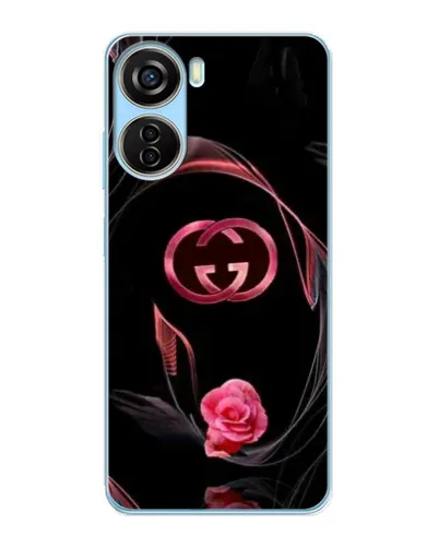 Чохол для ZTE V40 Design з картинкою «Gucci — неонова троянда»