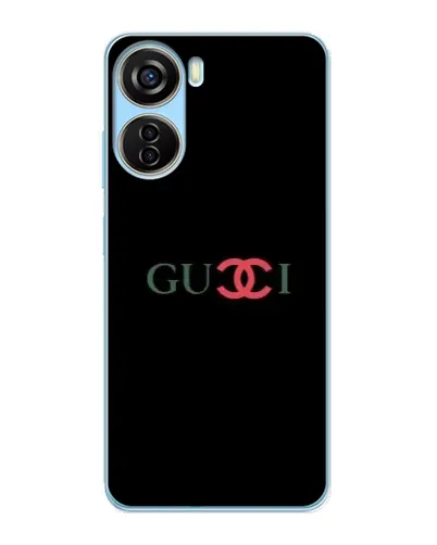 Чохол для ZTE V40 Design з картинкою «Gucci — червоний градієнт»