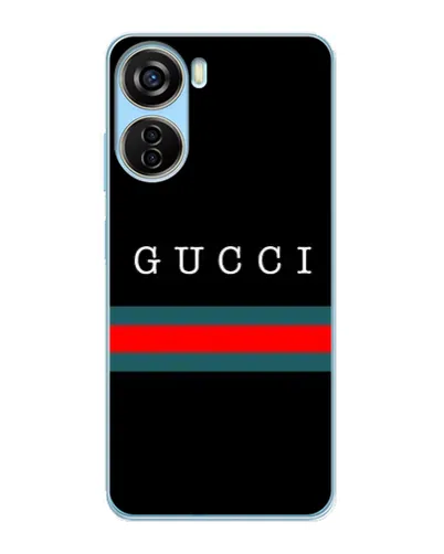 Чохол для ZTE V40 Design з картинкою «Gucci — червоний пояс»