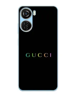 Чохол для ZTE V40 Design з картинкою «Gucci — неоновий мінімалізм»