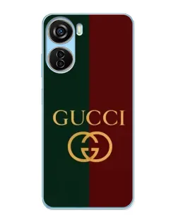 Чохол для ZTE V40 Design з картинкою «Gucci — темно-зелений градієнт»