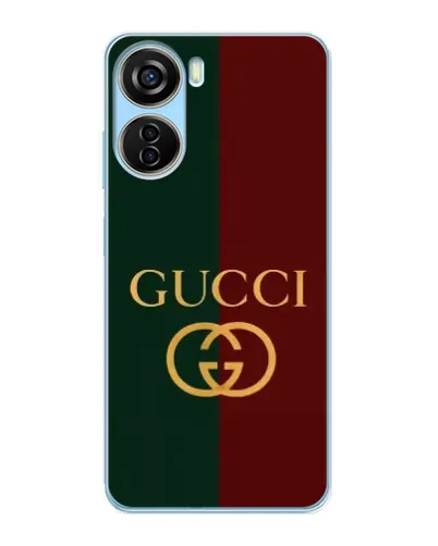 Чехол для ZTE V40 Design с картинкой «Gucci — темно-зеленый градиент» Чехол для ZTE V40 Design с картинкой «Gucci — темно-зеленый градиент»
