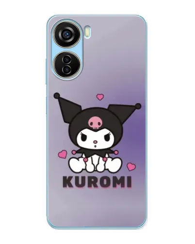 Чохол для ZTE V40 Design з картинкою «Kuromi — фіолетовий арт» Чохол для ZTE V40 Design з картинкою «Kuromi — фіолетовий арт»