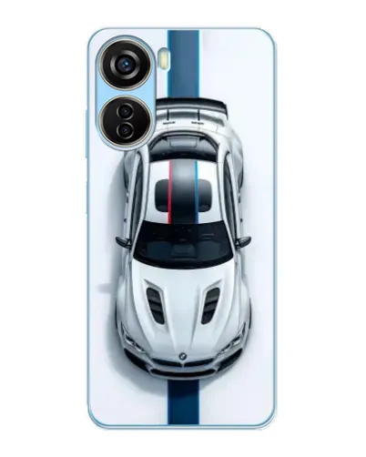 Чехол для ZTE V40 Design с картинкой «Вид сверху — BMW M»