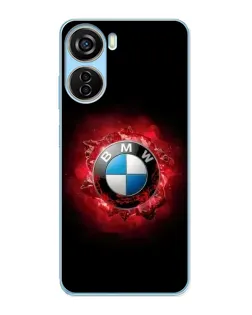Чехол для ZTE V40 Design с картинкой «Логотип BMW — вспышка» Чехол для ZTE V40 Design с картинкой «Логотип BMW — вспышка»