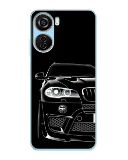 Чехол для ZTE V40 Design с картинкой «Темный силуэт BMW» Чехол для ZTE V40 Design с картинкой «Темный силуэт BMW»