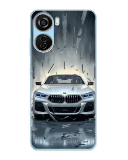 Чехол для ZTE V40 Design с картинкой «BMW в свете фар» Чехол для ZTE V40 Design с картинкой «BMW в свете фар»