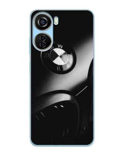 Чехол для ZTE V40 Design с картинкой «Эмблема BMW — макро»