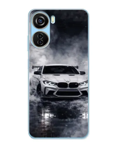 Чехол для ZTE V40 Design с картинкой «BMW сквозь туман»