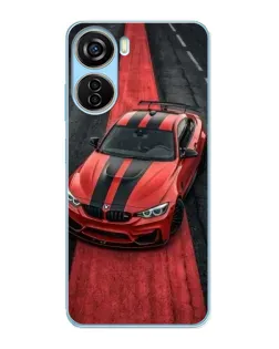 Чехол для ZTE V40 Design с картинкой «BMW на красной дорожке» Чехол для ZTE V40 Design с картинкой «BMW на красной дорожке»