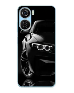 Чехол для ZTE V40 Design с картинкой «Черная BMW — профиль» Чехол для ZTE V40 Design с картинкой «Черная BMW — профиль»
