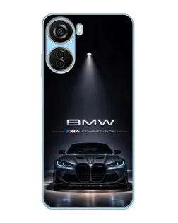 Чехол для ZTE V40 Design с картинкой «BMW сквозь ночной город» Чехол для ZTE V40 Design с картинкой «BMW сквозь ночной город»