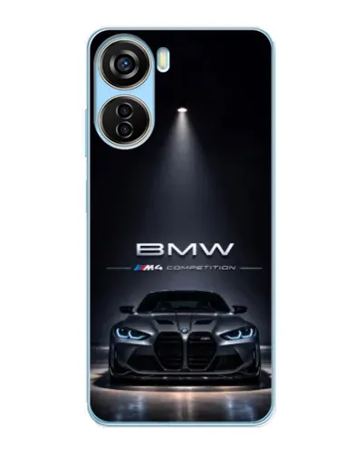 Чехол для ZTE V40 Design с картинкой «BMW сквозь ночной город» Чехол для ZTE V40 Design с картинкой «BMW сквозь ночной город»