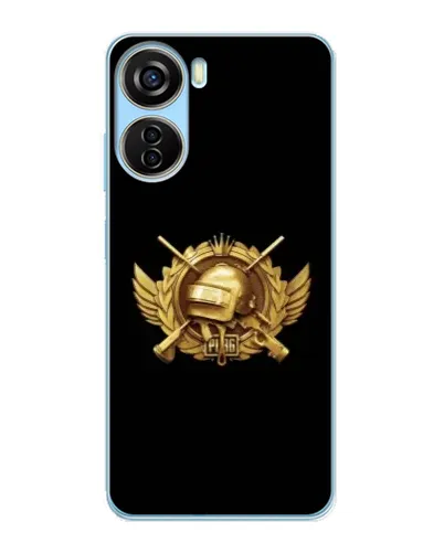 Чехол для ZTE V40 Design с картинкой «PUBG — оранжевый градиент» Чехол для ZTE V40 Design с картинкой «PUBG — оранжевый градиент»