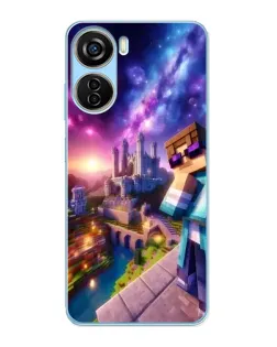 Чохол для ZTE V40 Design з картинкою «Стів та космос»