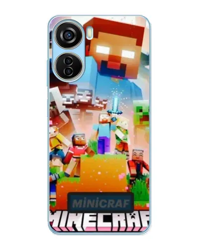 Чохол для ZTE V40 Design з картинкою «Minecraft герої гри» Чохол для ZTE V40 Design з картинкою «Minecraft герої гри»