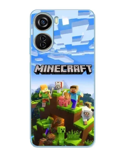 Чохол для ZTE V40 Design з картинкою «Minecraft класичний світ» Чохол для ZTE V40 Design з картинкою «Minecraft класичний світ»