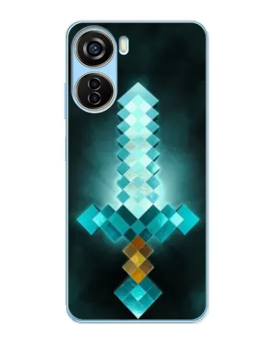 Чохол для ZTE V40 Design з картинкою «Алмазний меч неон» Чохол для ZTE V40 Design з картинкою «Алмазний меч неон»