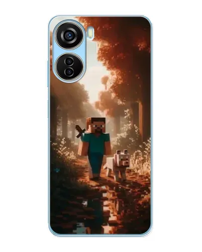 Чохол для ZTE V40 Design з картинкою «Стів у лісі» Чохол для ZTE V40 Design з картинкою «Стів у лісі»