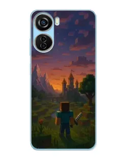 Чохол для ZTE V40 Design з картинкою «Стів біля вежі»
