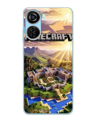 Чохол для ZTE V40 Design з картинкою «Minecraft панорама» Чохол для ZTE V40 Design з картинкою «Minecraft панорама»