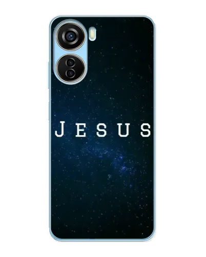 Чехол для ZTE V40 Design с картинкой «Звездное небо Jesus» Чехол для ZTE V40 Design с картинкой «Звездное небо Jesus»
