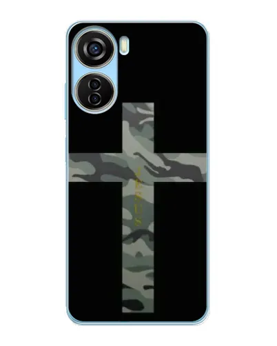 Чехол для ZTE V40 Design с картинкой «Милитари Крест» Чехол для ZTE V40 Design с картинкой «Милитари Крест»