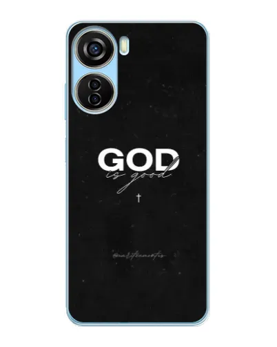 Чехол для ZTE V40 Design с картинкой «GOD — Бог над всем» Чехол для ZTE V40 Design с картинкой «GOD — Бог над всем»
