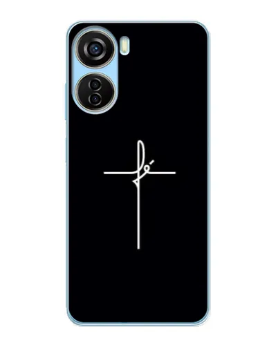 Чехол для ZTE V40 Design с картинкой «Тонкий крест» Чехол для ZTE V40 Design с картинкой «Тонкий крест»