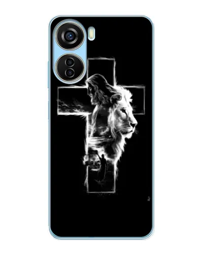 Чехол для ZTE V40 Design с картинкой «Сияющий крест Jesus» Чехол для ZTE V40 Design с картинкой «Сияющий крест Jesus»