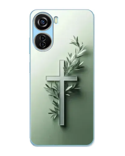 Чехол для ZTE V40 Design с картинкой «Оливковая ветвь» Чехол для ZTE V40 Design с картинкой «Оливковая ветвь»