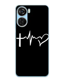 Чехол для ZTE V40 Design с картинкой «Пульс веры» Чехол для ZTE V40 Design с картинкой «Пульс веры»