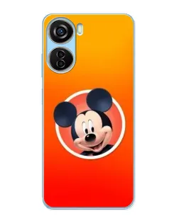 Чехол для ZTE V40 Design с картинкой «Mickey в круге»