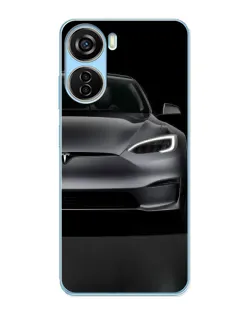 Чехол для ZTE V40 Design с картинкой «Tesla Model S Look» Чехол для ZTE V40 Design с картинкой «Tesla Model S Look»