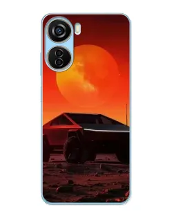 Чехол для ZTE V40 Design с картинкой «Cybertruck на Марсе» Чехол для ZTE V40 Design с картинкой «Cybertruck на Марсе»