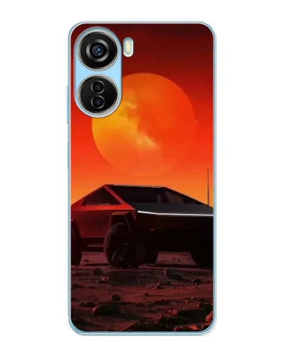 Чехол для ZTE V40 Design с картинкой «Cybertruck на Марсе» Чехол для ZTE V40 Design с картинкой «Cybertruck на Марсе»