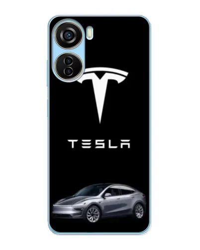 Чехол для ZTE V40 Design с картинкой «Tesla Model Y» Чехол для ZTE V40 Design с картинкой «Tesla Model Y»