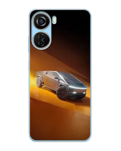 Чехол для ZTE V40 Design с картинкой «Cybertruck в пустыне» Чехол для ZTE V40 Design с картинкой «Cybertruck в пустыне»