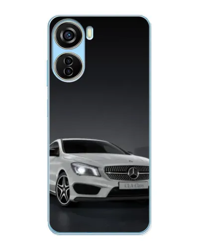 Чехол для ZTE V40 Design с картинкой «Mercedes AMG GT Silver»