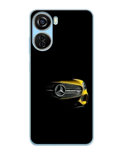 Чехол для ZTE V40 Design с картинкой «Mercedes — ретро стиль»
