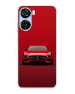 Чехол для ZTE V40 Design с картинкой «Красный Mercedes AMG» Чехол для ZTE V40 Design с картинкой «Красный Mercedes AMG»