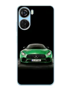 Чехол для ZTE V40 Design с картинкой «Mercedes — неоновый лого» Чехол для ZTE V40 Design с картинкой «Mercedes — неоновый лого»