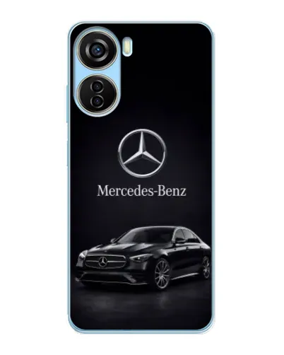 Чехол для ZTE V40 Design с картинкой «Mercedes — решетка радиатора»