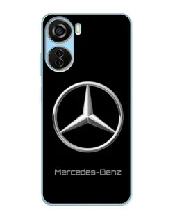 Чехол для ZTE V40 Design с картинкой «Mercedes Silver Logo» Чехол для ZTE V40 Design с картинкой «Mercedes Silver Logo»