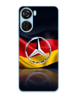Чехол для ZTE V40 Design с картинкой «Mercedes — флаг Германии» Чехол для ZTE V40 Design с картинкой «Mercedes — флаг Германии»